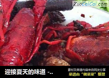 迎接夏天的味道 - 麻辣小龙虾