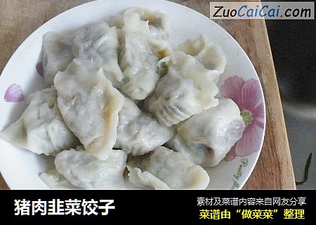 猪肉韭菜饺子