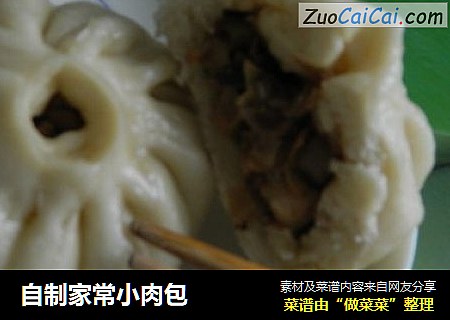 自制家常小肉包