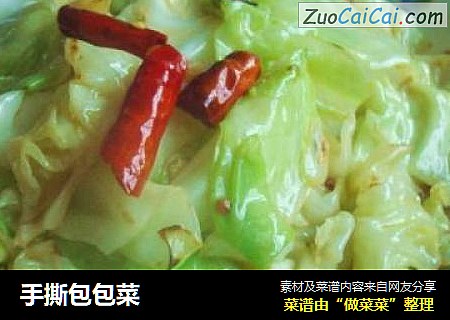 手撕包包菜
