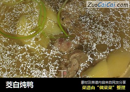 茭白炖鸭