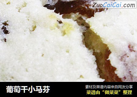 葡萄干小马芬