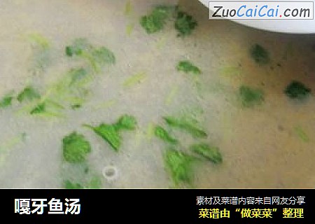 嘎牙鱼汤
