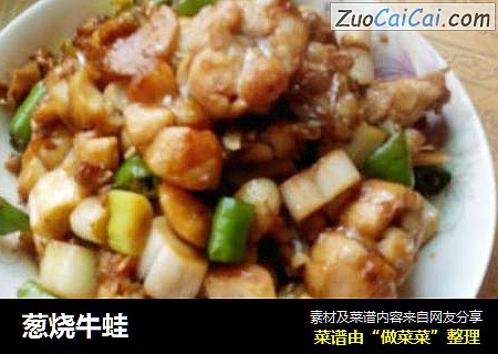 葱烧牛蛙
