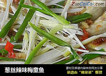 葱丝辣味梅童鱼