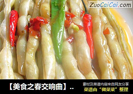 【美食之春交响曲】——春之风韵《糖醋酸辣老来俏》