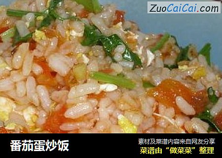 番茄蛋炒饭