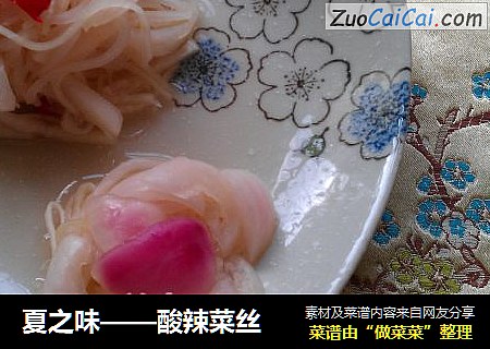 夏之味——酸辣菜丝