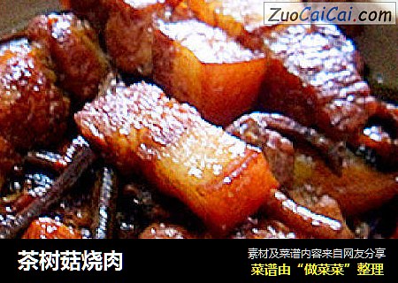 茶树菇烧肉
