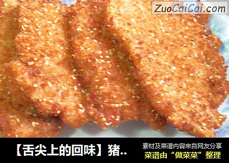【舌尖上的回味】猪排的过去与现在——教你炸制《香辣葱姜猪排》