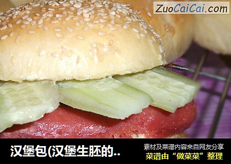 汉堡包(汉堡生胚的详细作法）
