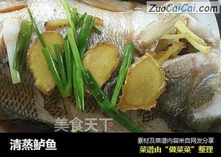 清蒸鲈鱼