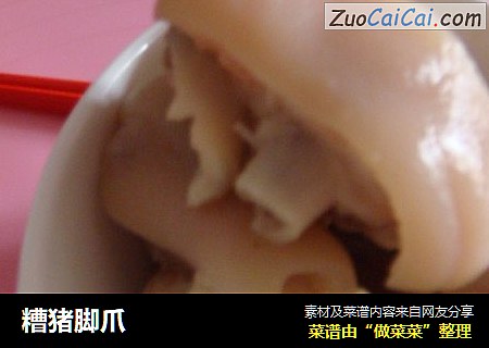 糟猪脚爪