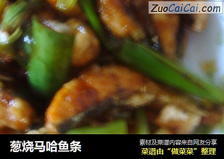 葱烧马哈鱼条