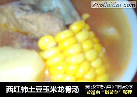 西红柿土豆玉米龙骨汤