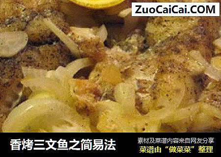 香烤三文鱼之简易法