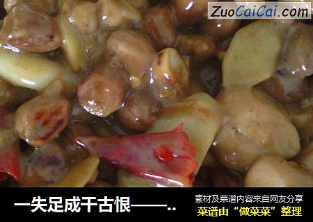 一失足成千古恨——宫保鸡丁