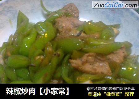 辣椒炒肉【小家常】