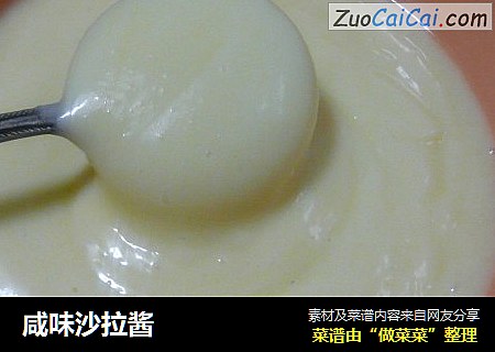 咸味沙拉酱
