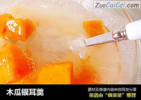 木瓜银耳羹