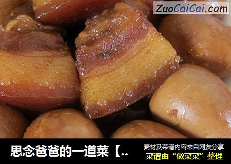 思念爸爸的一道菜【飘香卤味】一锅2吃