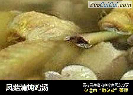 凤菇清炖鸡汤