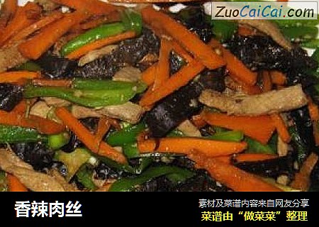 香辣肉丝