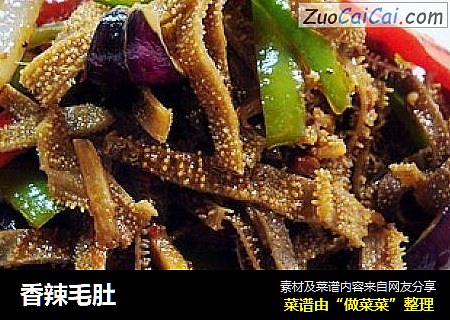 香辣毛肚