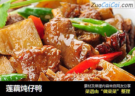 莲藕炖仔鸭