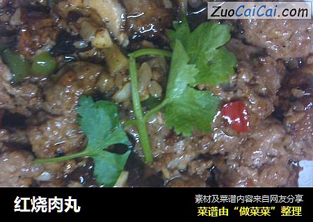 红烧肉丸