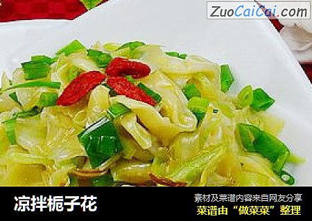 凉拌栀子花
