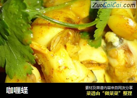 咖喱蛏