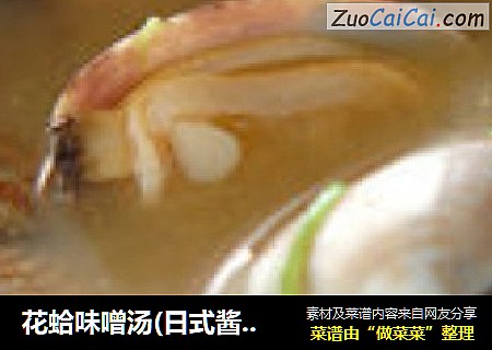 花蛤味噌汤(日式酱汤)