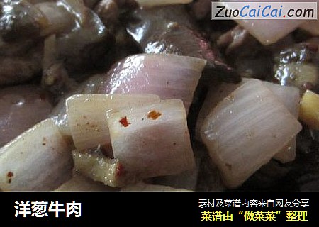 洋葱牛肉