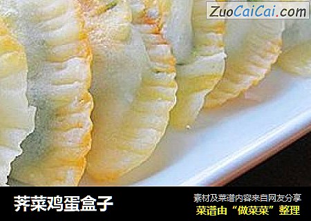 荠菜鸡蛋盒子