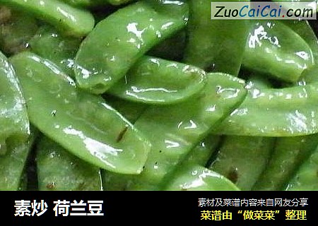 素炒 荷兰豆