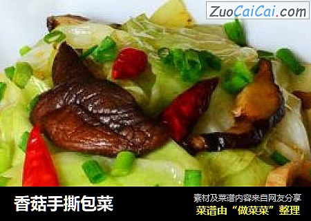 香菇手撕包菜