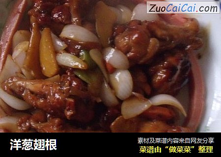 洋葱翅根