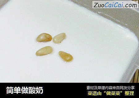 简单做酸奶