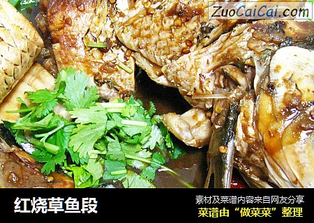 红烧草鱼段