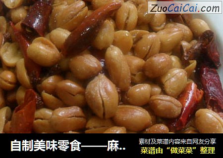 自制美味零食——麻辣花生