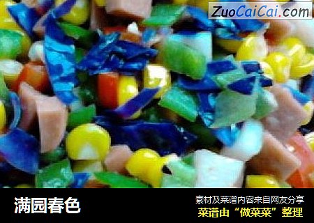 满园春色