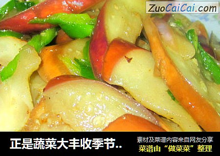 正是蔬菜大丰收季节------来盘青炒茄子