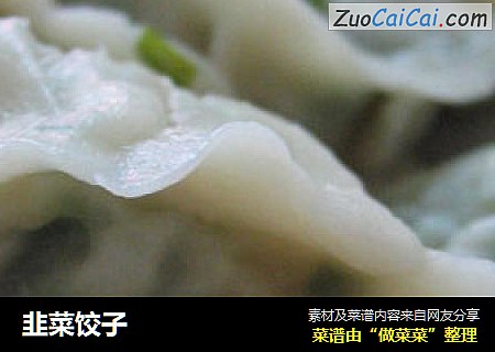 韭菜饺子