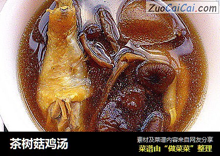 茶树菇鸡汤