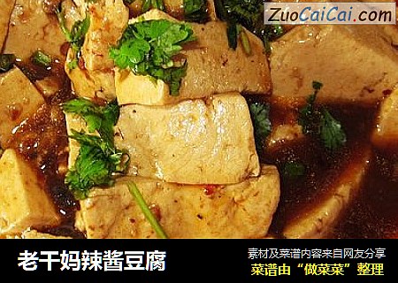 老干妈辣酱豆腐