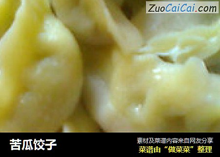苦瓜饺子