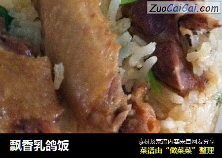 飘香乳鸽饭