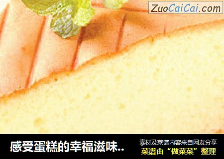 感受蛋糕的幸福滋味——法式全蛋海绵蛋糕