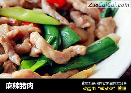 麻辣猪肉